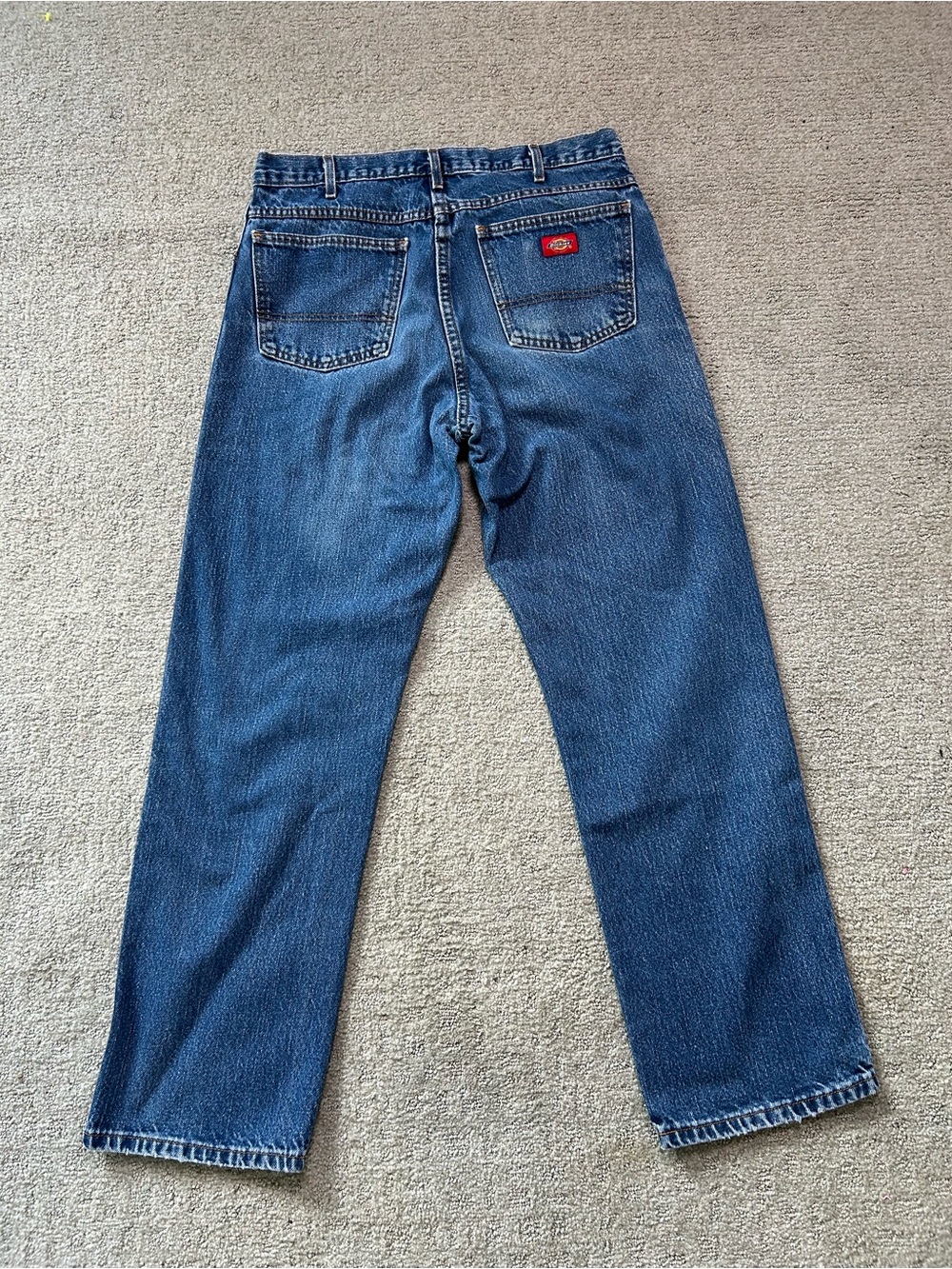 Preloved Y2K Dickies Relaxed Fit Straight Leg Workwear Carpenter Jeans 34x32